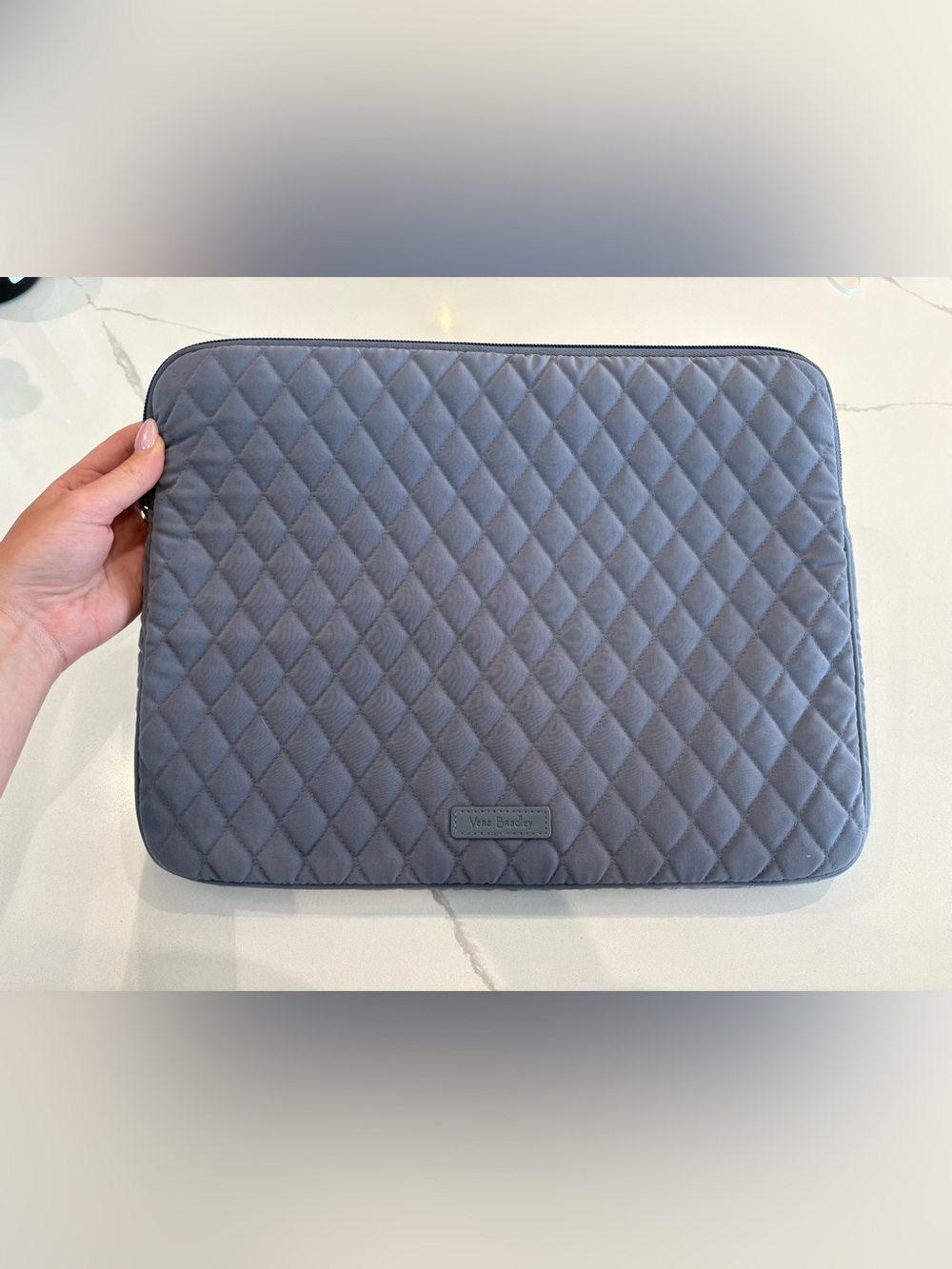 Vera Bradley Laptop Sleeve - Gray